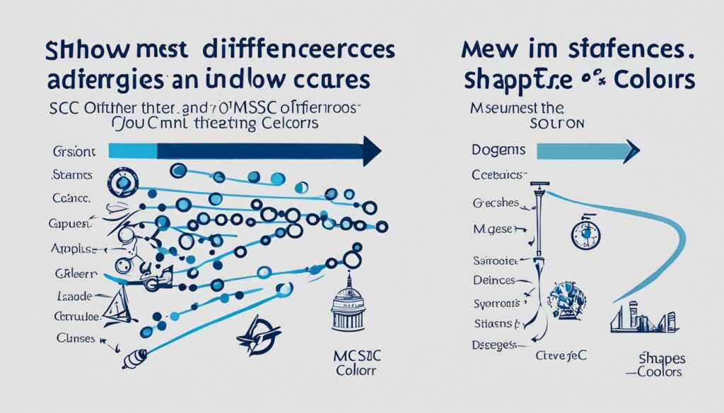 différences MSc